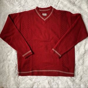 VINTAGE 80s V-Neck Sweater